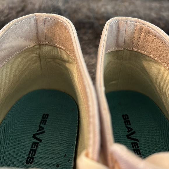 SeaVees Light Pink Velvet Laces, Maslon Desert Boot Size 8 - Picture 6 of 12